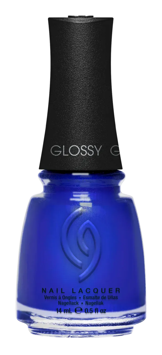 China Glaze Crushin' On Blue neglelak 21-free